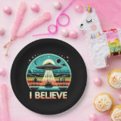 Ich glaube - UFO Pappteller (Party)
