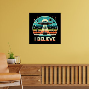 Ich glaube - UFO Poster