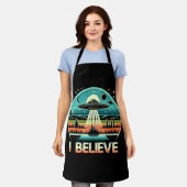 Ich glaube - UFO Schürze (Getragen)
