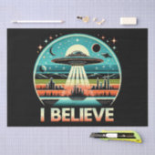 Ich glaube - UFO Seidenpapier (Handwerk)