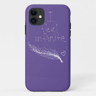 ich glaube unbegrenztes Federherz lila iphone 5 Case-Mate iPhone Hülle