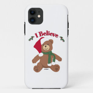Ich glaube! Weihnachts-Teddybär Case-Mate iPhone Hülle