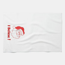 "Ich glaube Weihnachtshandtuch" Küchentuch