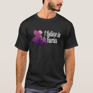 Ich glaube ziemlich an rosa Feen T-Shirt