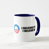 ICH GLAUBTE DANN. ICH GLAUBE JETZT TASSE (VorderseiteRechts)