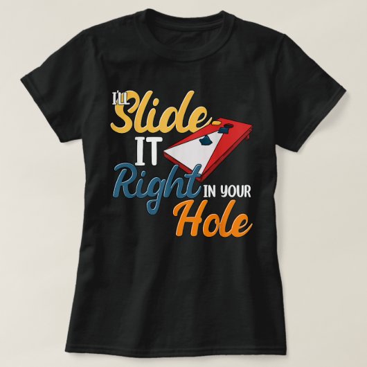 Ich gleite es direkt in die Ecke T-Shirt (Design vorne)