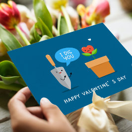 Ich gönne dir einen glücklichen Valentinstag | LIE Feiertagspostkarte