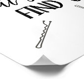 Ich Got 99 Bobby-Buttone, aber ich kann keinen fin Poster (Ecke)