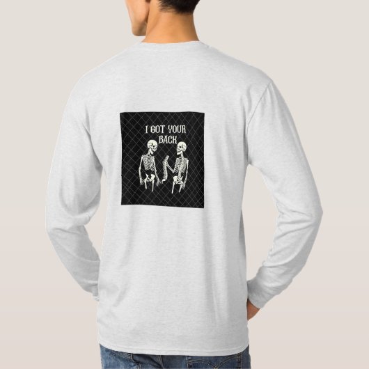 Ich Got Backup T-Shirt (Rückseite)