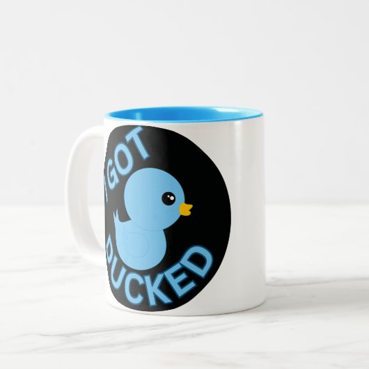 Ich got blaue Tasse (Vorderseite Links)