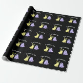Ich Got Buns Hun Funny Bunny Rabbit Pub Dark BG Geschenkpapier (Ungerollt)