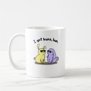 Ich Got Buns Hun Funny Bunny Rabbit Puff Kaffeetasse