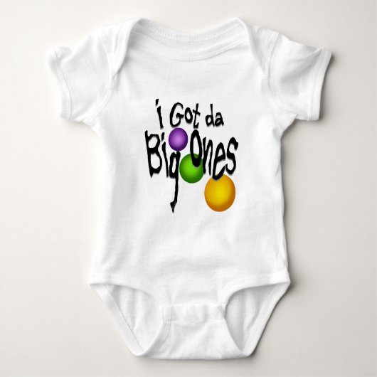 Ich got DA die große Baby Strampler (Vorderseite)