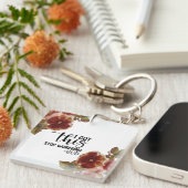 Ich Got damit aufhören, mich zu sorgen Schlüsselan Schlüsselanhänger (Vorderseite rechts)