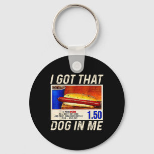 Ich Got, dass Hund in mir lustige Hotdogs Combo 4. Schlüsselanhänger