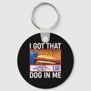 Ich Got, dass Hund in mir lustige Hotdogs Combo 4. Schlüsselanhänger