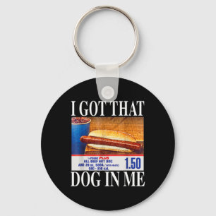 Ich Got, dass Hund in mir lustige Hotdogs Combo 4. Schlüsselanhänger