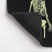 Ich Got dein HinterHalloween Skelettsessel sarkast Mousepad (Ecke)