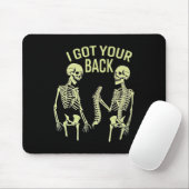 Ich Got dein HinterHalloween Skelettsessel sarkast Mousepad (Mit Mouse)
