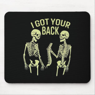Ich Got dein HinterHalloween Skelettsessel sarkast Mousepad
