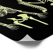 Ich Got dein KK Halloween Skeleton Skull Sarcastic Poster (Ecke)