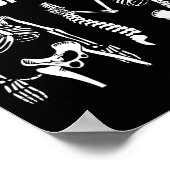 Ich Got deinen Ck Funny Skeleton Spine Halloween C Poster (Ecke)