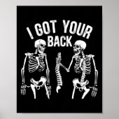 Ich Got deinen Ck Funny Skeleton Spine Halloween C Poster (Vorne)