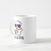 Ich Got den Boos Funny Halloween Music Ghost Puff Kaffeetasse (Vorderseite Links)