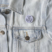 Ich Got den Covid-19 Vaccine Simple Lavender Button (Beispiel)