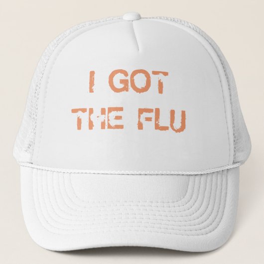 Ich GOT den FLU-Hut Truckerkappe (Vorderseite)