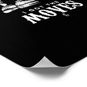 Ich Got den "Moves Schach Player King Knight" Poster (Ecke)