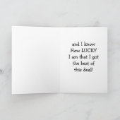 ICH GOT DICH FÜR EINEN VATER=BEST DIESES GESCHÄFTS KARTE (Innenseite)