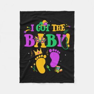 Ich Got die Byby Mardi Gras Parade Carnaval Fleecedecke
