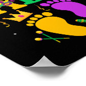 Ich Got die Byby Mardi Gras Parade Carnaval Poster (Ecke)