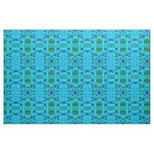 Ich got die Circle Blues ~ Abstrakte Fabric Stoff (Yard (91,4 cm))