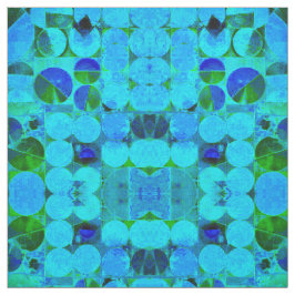 Ich got die Circle Blues ~ Abstrakte Fabric Stoff