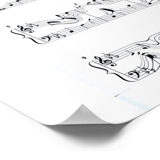 Ich got die Sonata Allegro Blues Poster (Ecke)