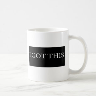 ICH GOT DIESE lustige motivierend Typografie Kaffeetasse