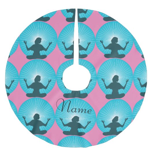 Ich Got diese Thunder_Cove Polyester Weihnachtsbaumdecke (Vorderseite)