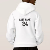 Ich got diesen | Basketball | personifiziere Hoodie (Rückseite)
