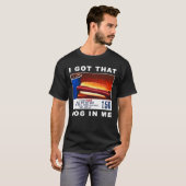 Ich Got diesen Hund in mir, lustige Hot Dogs Combo T-Shirt (Vorne ganz)