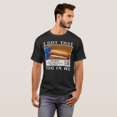 Ich Got diesen Hund in mir, lustiger Hot Dog Combo T-Shirt (Vorne ganz)