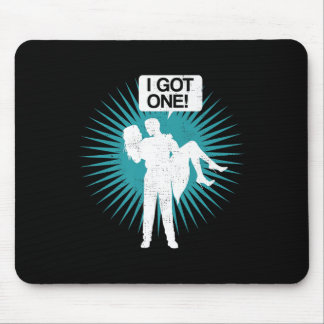 Ich Got ein lustiges Bachelor Party Bride Groom Ge Mousepad
