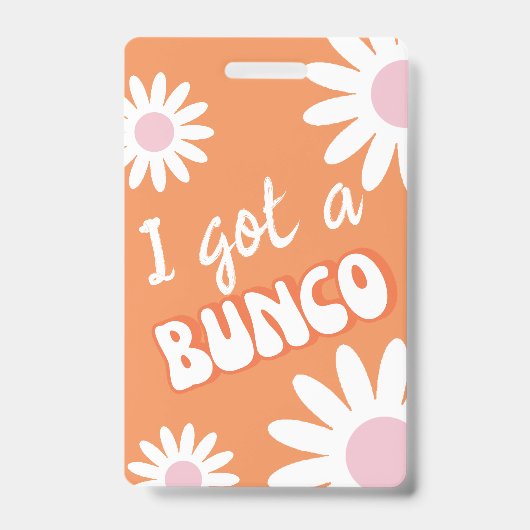 Ich Got eine Bunco Groovy Mod Ausweis (Vorderseite)