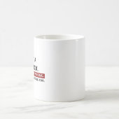 Ich Got einen Dig Bick Graphic Novelty Sarcastic F Kaffeetasse (Mittel)