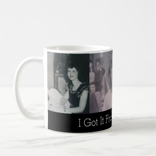 Ich got es von meiner Großmutter Kaffeetasse (Links)