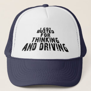 Ich Got für Denken & Fahren Truckerkappe