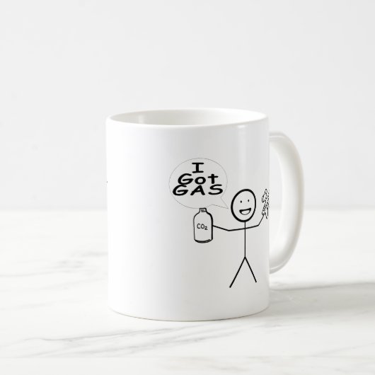 Ich Got Gas Kaffeetasse (VorderseiteRechts)
