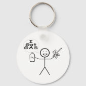 Ich Got Gas Schlüsselanhänger (Vorderseite)