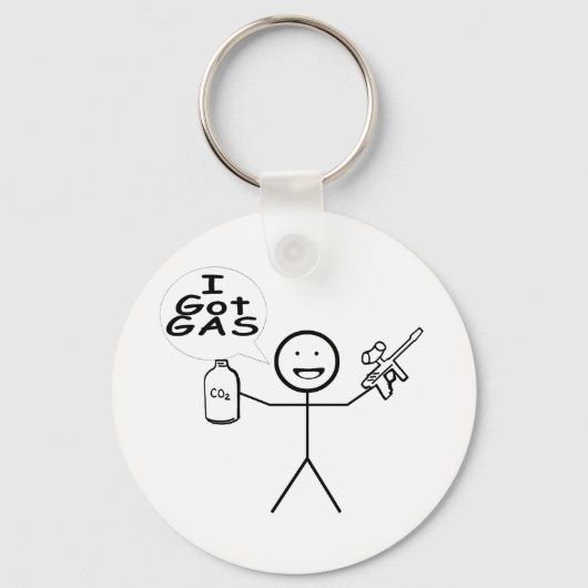 Ich Got Gas Schlüsselanhänger (Vorderseite)